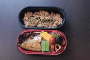 お弁当の撮影